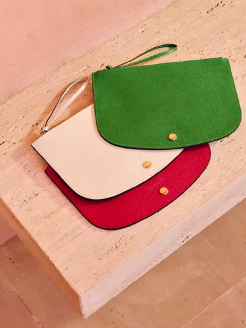 Longchamp Epure Leather Pouch - Picture 3 of 7
